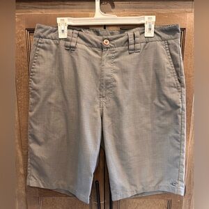 O'Neill Gray Flat Front Men's Shorts